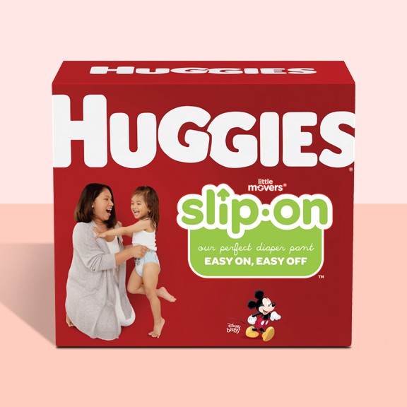 Huggies Little Movers Slip On Diaper Pants